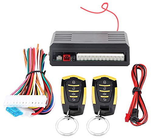 Kit sistema di ingresso senza chiave Keyless Entry System per auto Car Keyless Entry System chiusura centralizzata Central Locking telecomando apertura bagagliaio universale
