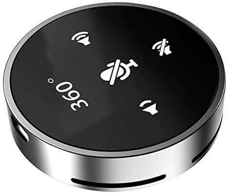Ysyqkn Altavoz USB para Conferencias, Altavoz Omnidireccional de 360° para PC