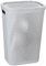 Curver 231008 Infinity Dots Coffre à linge Plastique Gris 44 x 36 x 61 cm 60 L