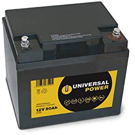 Universal Power 12-50 12V 50Ah (C20) AGM Batterie Bleiakku wartungsfrei zyklisch