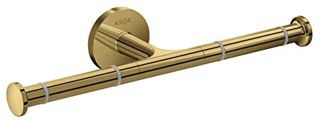 Hansgrohe Toilettenpapierhalter doppelt Axor Universal Circular PGO, 42857990