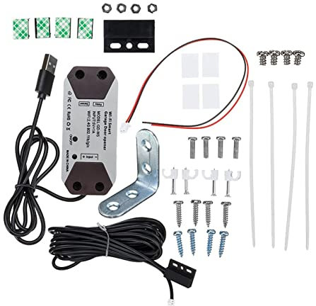 2pcs WiFi Smart Garage Door Opener Controller Switch Work Home EWeLink APP Control No Hub Require