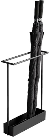 Regenschirmständer Aus Metall Minimalistisches Design Schirmhalter Für Regenschirme & Gehstöcke Mit Wasserauffangschale Modern Simplicity Schirmständer