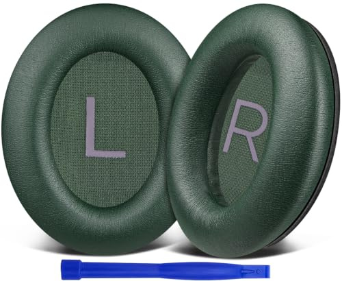 SOULWIT Earpads for Bose (QC45/QC SE/QC Wireless) - Cypress Green | for (QuietComfort 45/Quiet Comfort SE/Quiet Comfort Wireless) Headphones