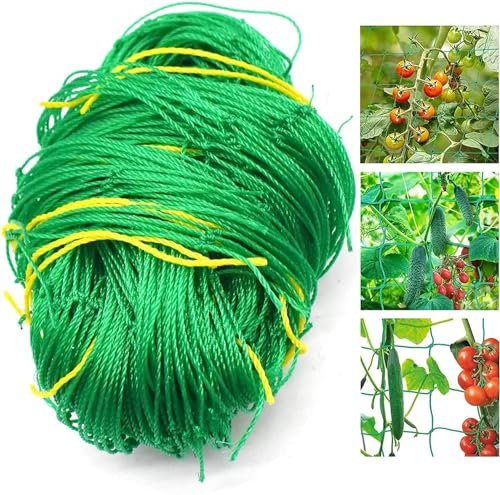 WXF86djl Kletternetz für Kinder 2 Stück Gartenpflanzen-Stütznetz, Gemüsepflanzen-Kletternetz, Garten-Kletter-Stütznetz, Traubenpflanzregal for den Außenbereich