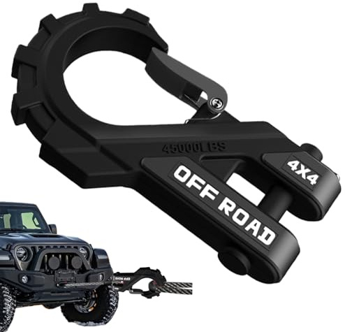 Gancio per verricello da 3/8 di pollice, gancio per catena da 3/8 di pollice | Ganci di traino gancio di traino per auto in acciaio,Ganci a per rimorchio versatili Gancio a per c