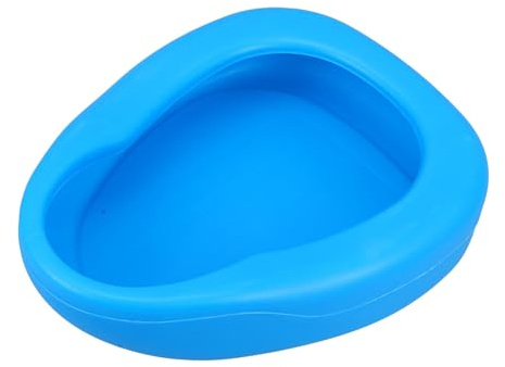 VOSAREA Plastik Bettpfanne Urinal für Bettlägerige Patienten Pflegeleichtes Glattes Design Bequeme Form Langlebiger Kunststoff Geeignet für Senioren Frauen und Betthilfe Praktische