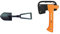 Fiskars Klappspaten für Camper und Bergsteiger, Auch als Schaufel und Hacke einsetzbar & Freizeitbeil, Inklusive Klingen- und Transportschutz, Länge 23 cm, Antihaftbeschichtet
