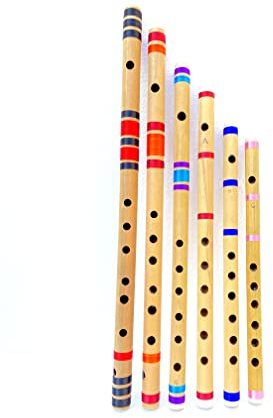 Bambusflöte, 6-teiliges Set, G-Sharf, C-Scharf, A-Skala, G-Skala, C-Skala, B-Maßstab, professionelle Bansuri