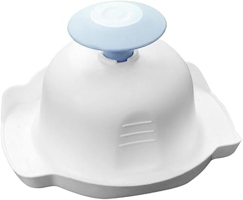 Soporte azul de seguridad alimentaria para mandolina, peladores, protectores anticortes para rallador de verduras, cortador de alimentos, rallador de dedos, herramientas de pelado, rallador y rebanado