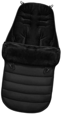 Saco de bebé para cochecito, saco de dormir a prueba de viento, almohadilla para pies cálida, de dormir para cochecito
