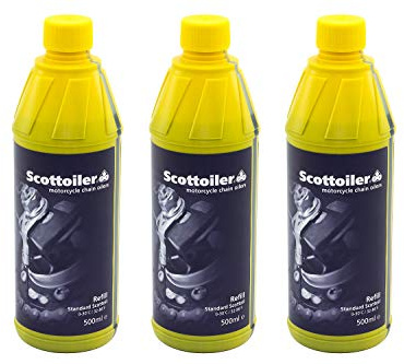 Kettenöl Scottoiler 3 Stück á 500 ml