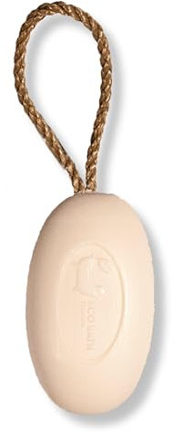 Eco Bath London Donkey’s Milk Soap on a Rope 220g - Luxurious and Eco Friendly Body Wash Bar with Shea Butter, Natural Shower Gel Bar for Smooth and Hydrated Skin