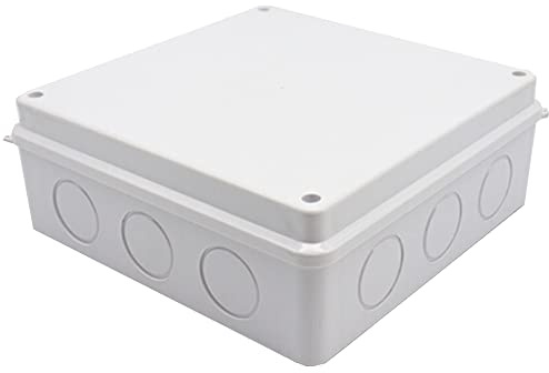 Boîte de jonction électrique pour outil électrique, boîtier d'instrument de projet de boîtier électrique étanche IP55, boîte de projet à trou réservé (1 pièces - 200 x 200 x 80 mm)