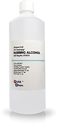 Isopropyl Alcohol, 70% Rubbing Alcohol 1L | 70% isopropyl alcohol, Rubbing alcohol solution, Versatile cleaning solvent, For compatible surfaces