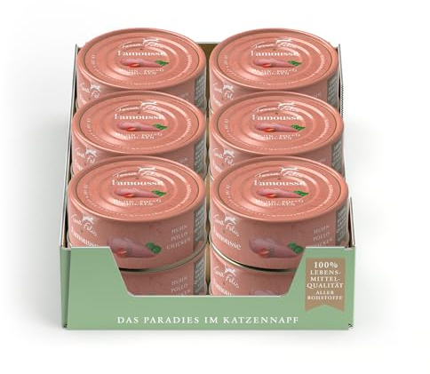 Terra Felis Pollo, Famousse cibo umido per gatti, 12x80g