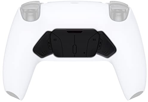 eXtremeRate Ersatz RISE4 Tasten Set 4 Rücktasten K1 K2 K3 K4 Back Paddles für ps5 Controller eXtremeRate Rise & RISE4 Remap Kit(KEIN Controller & Keine PCBA Platine)-Schwarz