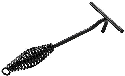 BBQ-Toro Dutch Oven Deckelheber, Schürhaken | Feuertopf Deckel Heber | Zubehör für Kochtopf, Potjie, Kessel, Töpfe, Gusseisenkessel | Ideal für Camping, Grill, Lagerfeuer (35 cm)