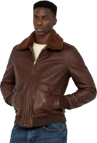 Schott NYC Herren Lcaviation24 Lederjacke