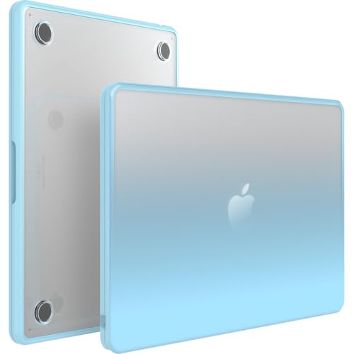OtterBox MacBook Hülle für Apple MacBook Air 13 M2 & M3 2024, stoßfest, sturzsicher, Ultra-dünn, schützende dünne Hülle, Getestet nach Militärstandard, Blau | Kratzfeste Schutzhülle, schlankes und leichtes Design, vollständige Geräteabdeckung, einfache Installation