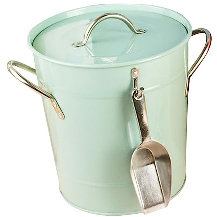 MAGICLULU Seau À Glace Vintage pour La Maison Exporté vers Leurope Style Nordique Vert Facile À Nettoyer