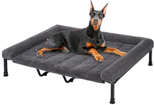 Veehoo Erhöhtes Hundebett Extra Große Hunde,XXL Hundeliege Outdoor Waschbar