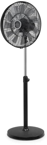 Ventilador de Pie Orbegozo SF 5045 90W 11 velocidades 18 aspas 45cm mando a distancia