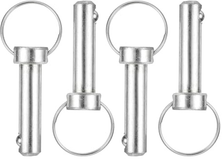 QUARKZMAN 4Pcs Perno A Scatto Rapido 10mmx30mm, Hardware Navale In Acciaio Al Carbonio Per Sedile Marino Da Montagna, Allestimento Navale, Cantieristica Navale, Blu Bianco