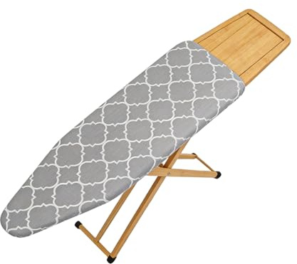y Almohadilla para Tabla de Planchar, Acolchado Grueso Reflectante al Calor, Resistente a Quemaduras y Manchas, para Tabla de Planchar estándar con Correa Ajustable, para Ropa, Tela