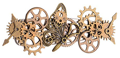 BLESSUME Frau Gotisch Steampunk Getriebe Haarspange Retro Kopf Zubehör 1pc