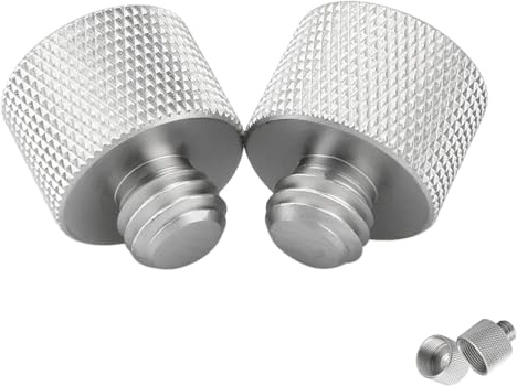 NICEYRIG Gewinde Adapter für Mikrofonständer, 3/8 männlich auf 5/8 weiblich