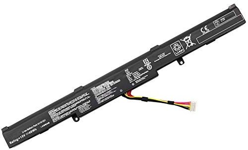 A41N1501 Laptop Battery Replacement For Asus Rog GL752VL-T4009T GL752VW-DH71 N552V N552VX-FY200T FY299T FY103T FY053T N552VW-FY083T FI202T FY147T N752VW N752VX-GC131T GC105D GC234T GC190T(15V 48Wh)
