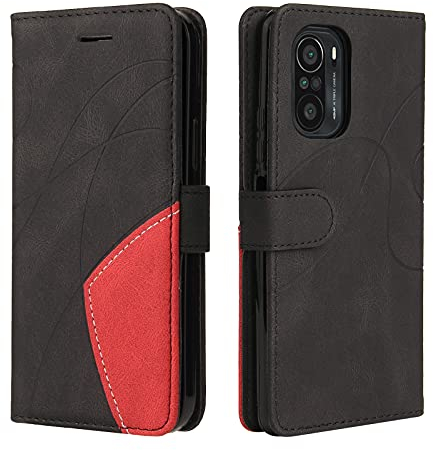 Fatcatparadise Kompatibel mit Xiaomi Redmi Note 11 Pro/Note 11 Pro+ Hülle, Leder PU Brieftasche Handyhülle Flip Case Schutzhülle Klapphülle. Lederhülle mit Kartenfächern und Standfunktion (Schwarz)