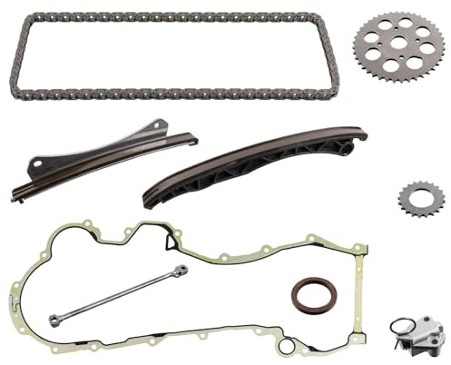 FEBI BILSTEIN Kit catena distribuzione 176049 | Compatibile con: ALFA ROMEO MITO, CHEVROLET AVEO Schrägheck, AVEO Stufenheck, CITROËN NEMO Großraumlimousine
