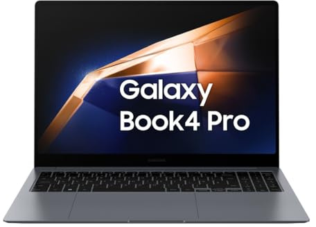 Samsung Galaxy Book4 Pro, Intel® Core™ Ultra 7 Processor, 16GB RAM, 1TB, Laptop 16 Dynamic AMOLED 2X touch, Windows 11 Home, Moonstone Gray [Versione Italiana]