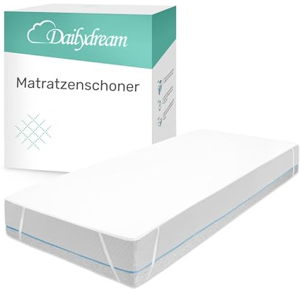 Dailydream Matratzenschoner wasserdicht, Matratzenschutz, atmungsaktiv, 140x200cm, Weiß