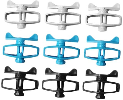 Toddmomy 9pcs Fence Wire Tensioner Electric Fence Tensioner Tool Stock Kit Grounding Rod Solar Charger Kit