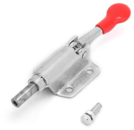 Galvanisé en fer push putain à bascule pince 10 mm plage 60 kg Capacité à rejet rapide outil à main de serrage vertical pour les outils d'inspection de soudage moules