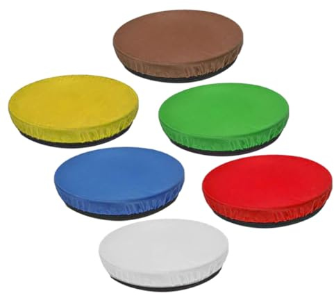 6 Pezzi Coprilampada Fotografica Rotondo Elastico in Nylon 18 Cm | Lampada Flash e Luce Fotografica, Installazione Semplice e Rimozione Rapida, Copertura Flessibile