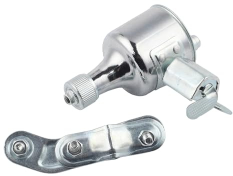 NINMORTH Aluminum for Bicycle Dynamo 12V 6W Friction-Powered for Bike Head and Tail Lights, Compatible with Mountain Bikes