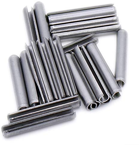 D4.5 (4.5mm x 30mm) Slotted Spring Pin (Heavy) - Stainless Steel (A1) (Pack of 20)