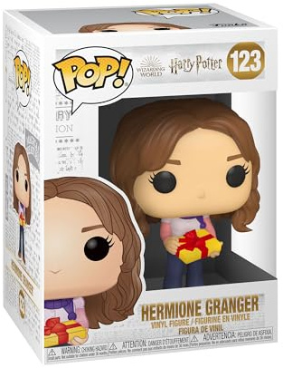 Funko Pop! Harry Potter: Holiday - Ron Weasley - Hermione Granger 1 - Vinyl-Sammelfigur - Geschenkidee - Offizielle Handelswaren - Spielzeug Für Kinder und Erwachsene - Movies Fans | Offizielles Fantasy-Merch – Sammelfigur aus Vinyl für Regal-Display – Geburtstagsgeschenkidee für Fans und Sammler