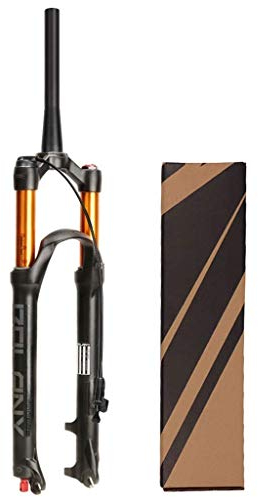 TYXTYX Magnesiumlegierung 26/27,5/29 Zoll Fahrrad MTB Federgabel, Ultraleichte XC Offroad Downhill Luftgabeln Federweg: 120mm
