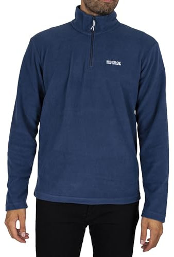Regatta Leichtes Thompson-Fleece für Herren halbem Reißverschluss und Symmetry-Antipilling-Gewebe, perfekt für Spaziergänge, Outdoor-Aktivitäten und den täglichen Gebrauch
