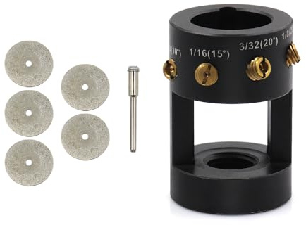 Shkalacar Aluminium Tungsten Electrode Sharpener Grinder TIG Welding Tool,Outil de soudage TIG à tête Multi-Angle, affûteur d'électrode de broyeur en tungstène