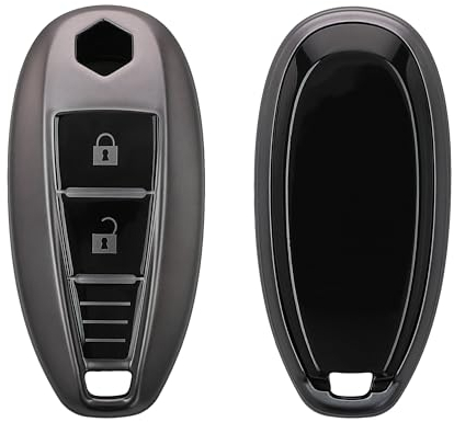 kwmobile Custodia Compatibile con Suzuki Sport con 2 tasti Keyless Go - Cover Chiavi Auto Protezione Copri Telecomando - Copertina Chiave - Copertura Gommata Silicone TPU