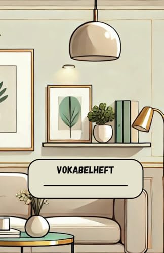 Vokabelheft Clean-Girl (DIN A5), liniert, mit Inhaltsverzeichnis & Erfolgstracker für alle Sprachen
