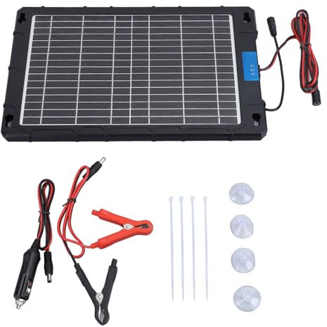 Panneau solaire 20 W 18 V, chargeur portable haute efficacité pour téléphone portable, tablette, appareil photo, panneau solaire monocristallin portable léger, camping, randonnée