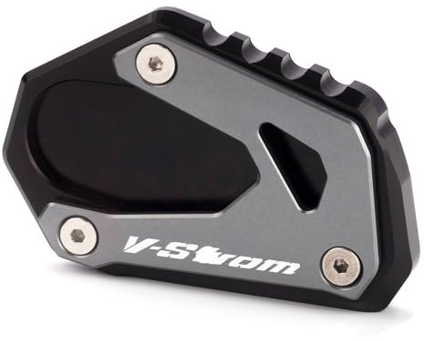 Seitenständer Vergrößerung Platte Für SUZU&KI V-Strom 1000 VSTROM 1000 XT DL1000 DL 1000 2014-2021 Motorrad Ständer Fuß Seitenständer Verlängerungspolster Stützplatte