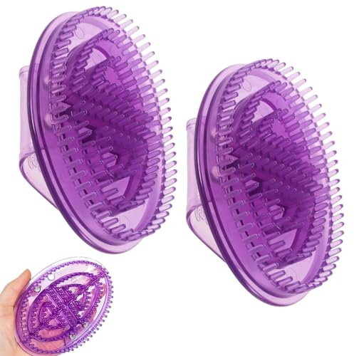 2Pcs Brosse De Massage Ventre 15x10cm,Brosses De Massage Manuelles Meridian